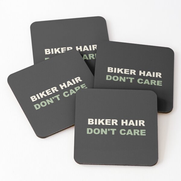 Item preview, Biker Hair Don't Care - Motorcycle designed and sold by RetroThreadWorks.