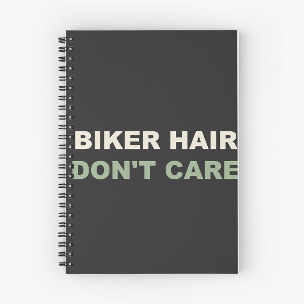 Item preview, Biker Hair Don't Care - Motorcycle designed and sold by RetroThreadWorks.