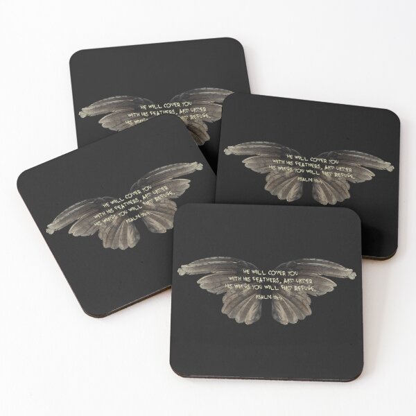 Item preview, under his wings - Psalm 91:4 designed and sold by a peace of heaven.