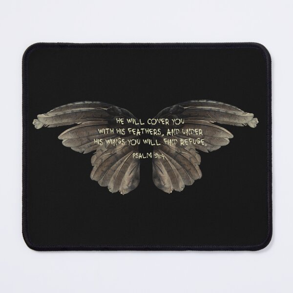 Item preview, under his wings - Psalm 91:4 designed and sold by a peace of heaven.
