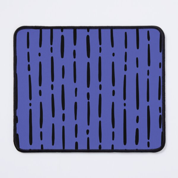 Item preview, Irregular Lines & Dashes on Blue  designed and sold by KSimpson838.