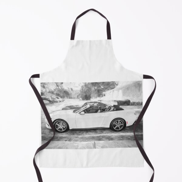 Item preview,  2024  Ford Mustang Convertible Side Profile Automotive Print designed and sold by RichFrancoCars.