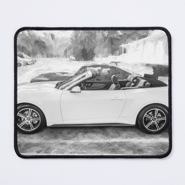 Item preview,  2024  Ford Mustang Convertible Side Profile Automotive Print designed and sold by RichFrancoCars.