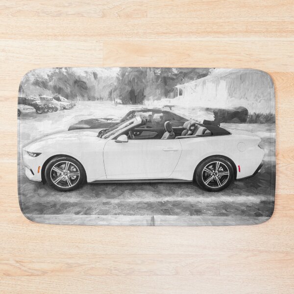 Item preview,  2024  Ford Mustang Convertible Side Profile Automotive Print designed and sold by RichFrancoCars.