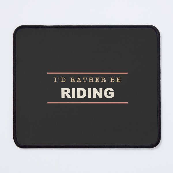Item preview, I'd Rather Be Riding - Motorcycle designed and sold by RetroThreadWorks.