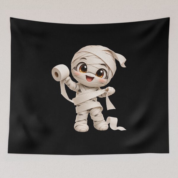 Item preview, Cute Mummy Toilet Paper designed and sold by litleelseart.