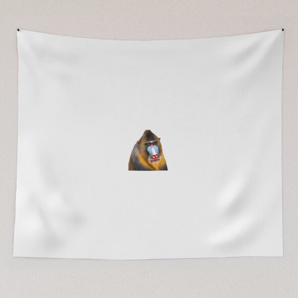 Item preview, Mandrill – Retrato vívido de primates de la jungla designed and sold by Helt-enkelt.