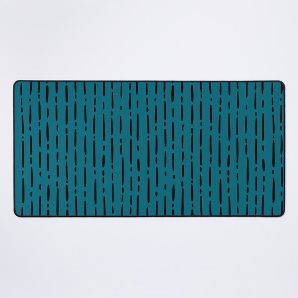 Item preview, Irregular Lines & Dashes on Dark Teal  designed and sold by KSimpson838.