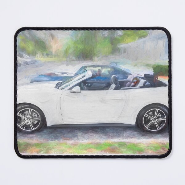 Item preview,  2024  Ford Mustang Convertible Side Profile Automotive Print designed and sold by RichFrancoCars.
