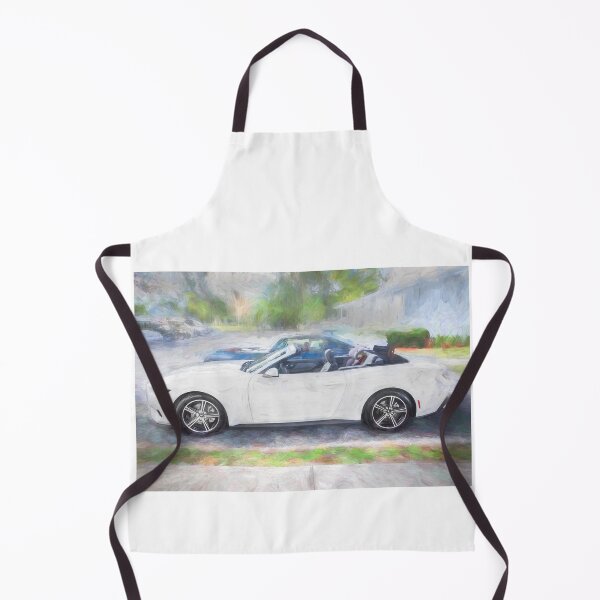 Item preview,  2024  Ford Mustang Convertible Side Profile Automotive Print designed and sold by RichFrancoCars.