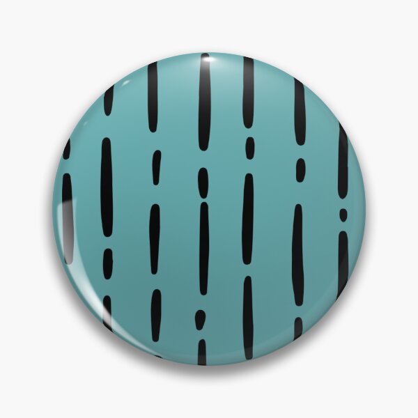 Item preview, Irregular Lines & Dashes on Turquoise  designed and sold by KSimpson838.