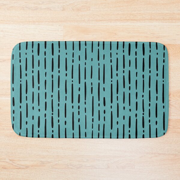 Item preview, Irregular Lines & Dashes on Turquoise  designed and sold by KSimpson838.