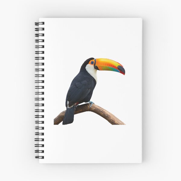 Item preview, Toco Toucan – Rainbow Beak Bird Portrait designed and sold by Helt-enkelt.