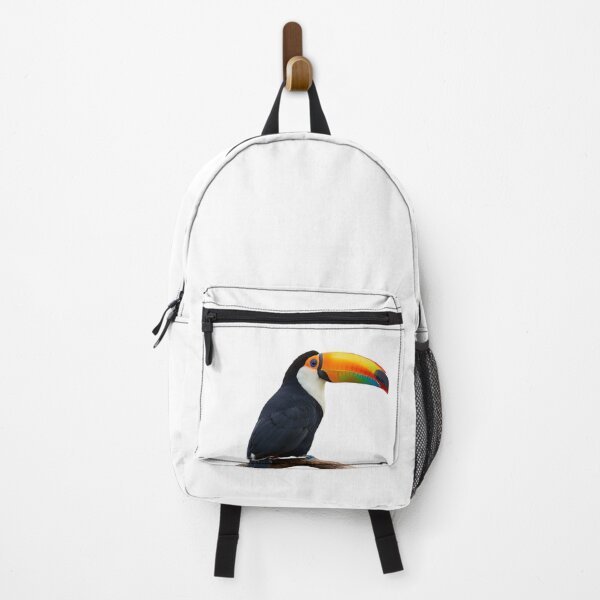 Item preview, Toco Toucan – Rainbow Beak Bird Portrait designed and sold by Helt-enkelt.