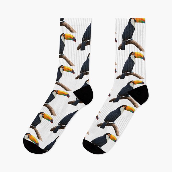 Item preview, Toco Toucan – Rainbow Beak Bird Portrait designed and sold by Helt-enkelt.
