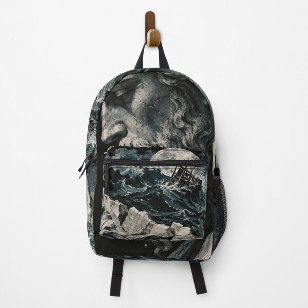 Item preview, Poseidon Tempest Within - Ocean Mythology Art designed and sold by ArtisElec.