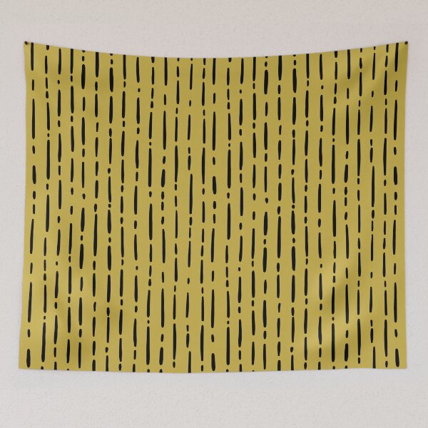 Item preview, Irregular Lines & Dashes on Dark Yellow designed and sold by KSimpson838.