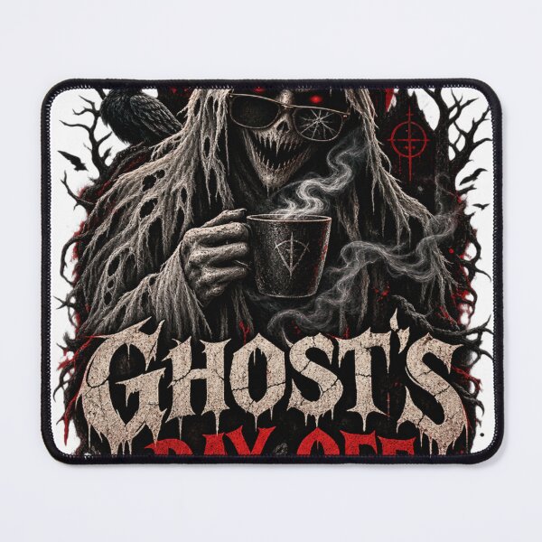 Item preview, Ghost’s Day Off – Sinister Gothic Horror Ghost Halloween T-Shirt designed and sold by Shahjiar Shop.
