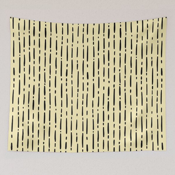 Item preview, Irregular Lines & Dashes on Light Yellow designed and sold by KSimpson838.