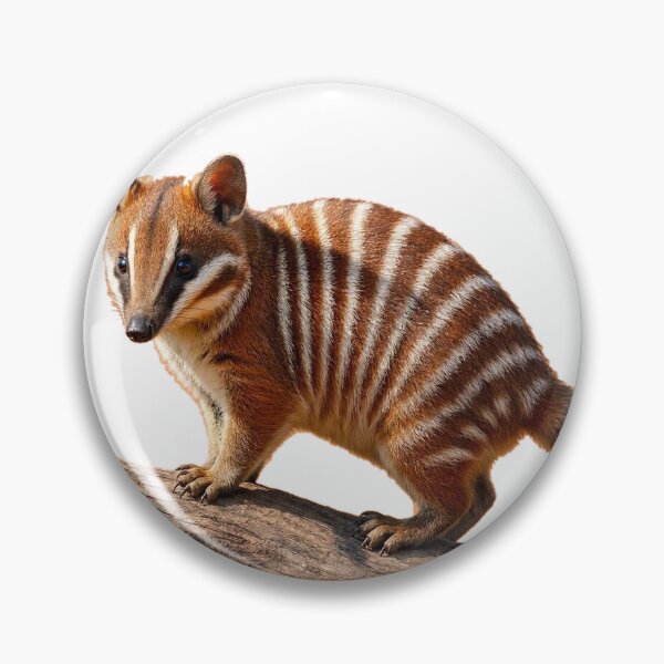 Item preview, Numbat Striped Marsupial Wildlife Art designed and sold by Helt-enkelt.