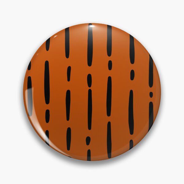 Item preview, Irregular Lines & Dashes on Dark Orange  designed and sold by KSimpson838.