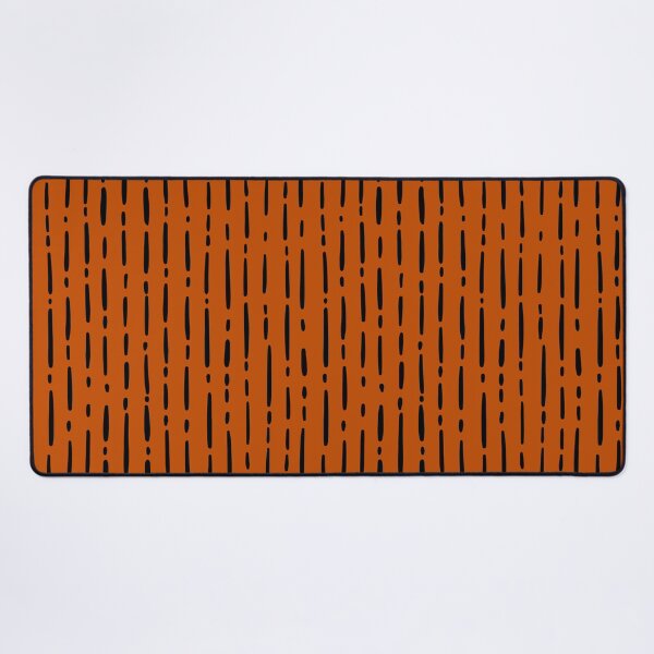 Item preview, Irregular Lines & Dashes on Dark Orange  designed and sold by KSimpson838.