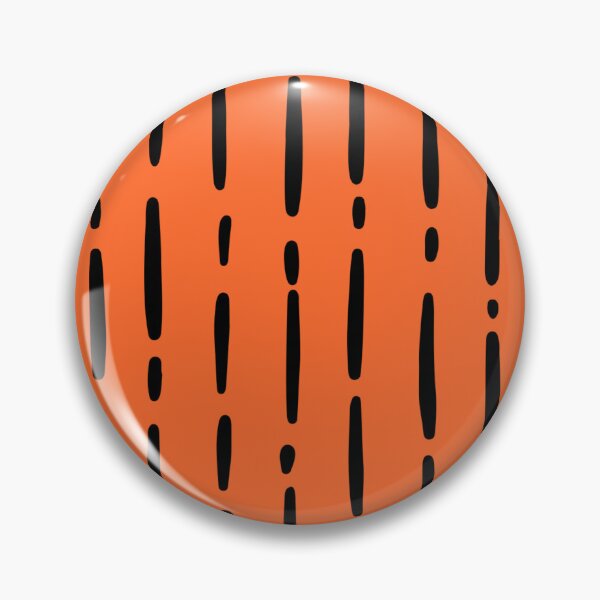 Item preview, Irregular Lines & Dashes on Orange  designed and sold by KSimpson838.