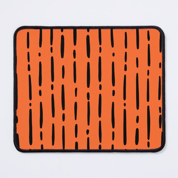 Item preview, Irregular Lines & Dashes on Orange  designed and sold by KSimpson838.