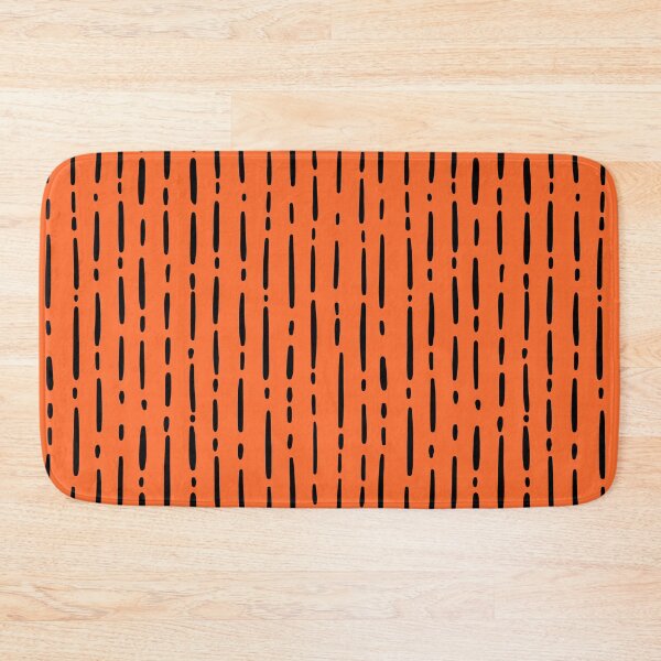 Item preview, Irregular Lines & Dashes on Orange  designed and sold by KSimpson838.