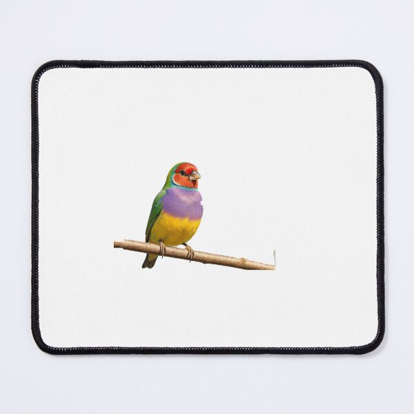 Item preview, Gouldian Finch Rainbow Wildlife Art designed and sold by Helt-enkelt.