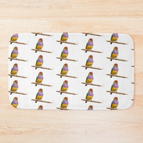 Item preview, Gouldian Finch Rainbow Wildlife Art designed and sold by Helt-enkelt.