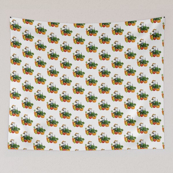 Item preview, Snoopy Inspired Farmer Driving Tractor Vintage Cartoon Design designed and sold by loui27.