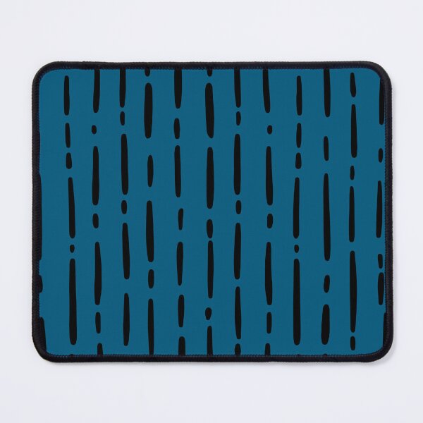 Item preview, Irregular Lines & Dashes on Steel Blue  designed and sold by KSimpson838.