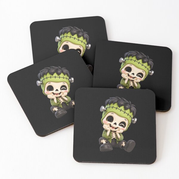 Item preview, Kawaii Frankenstein Skeleton designed and sold by litleelseart.