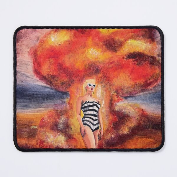 Item preview, Barbenheimer Acrylic Painting designed and sold by AshMartel.