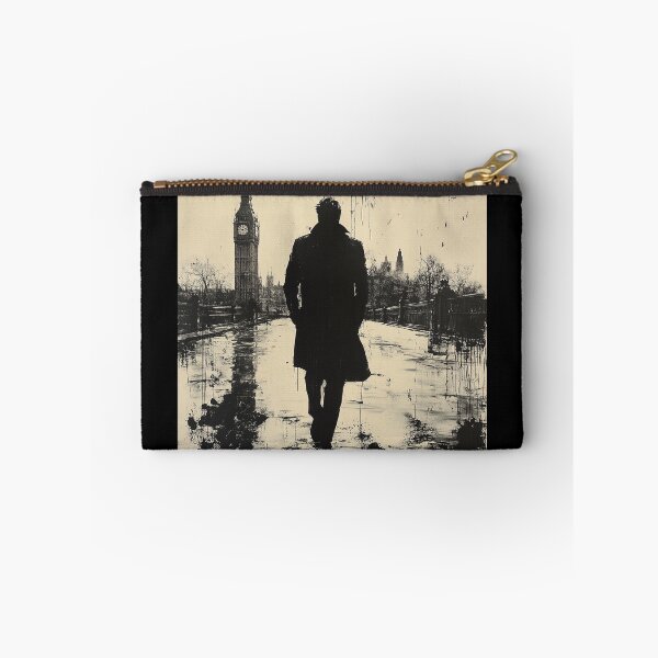 Item preview, The Long Walk Home - London Spy Noir Silhouette Art (Slow Horses) designed and sold by goldenbrown09.