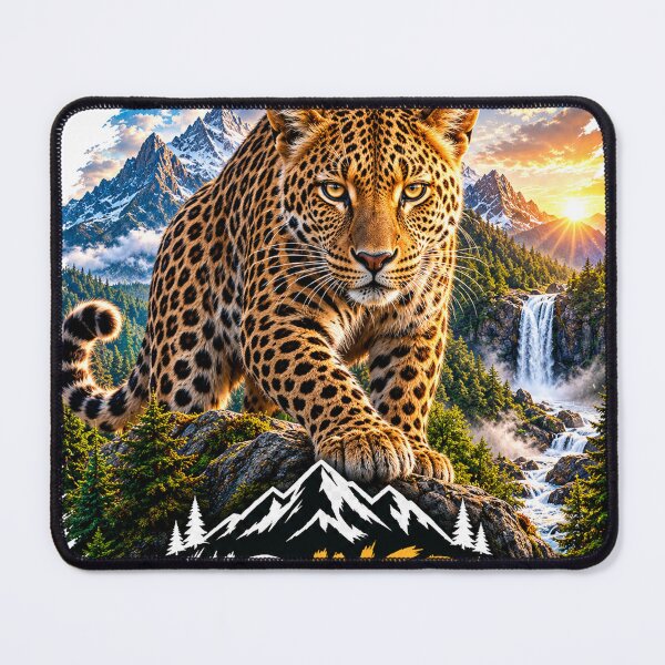 Item preview, Wild Leopard Mountain Adventure – Wilderness & Freedom designed and sold by Wild Inspire.