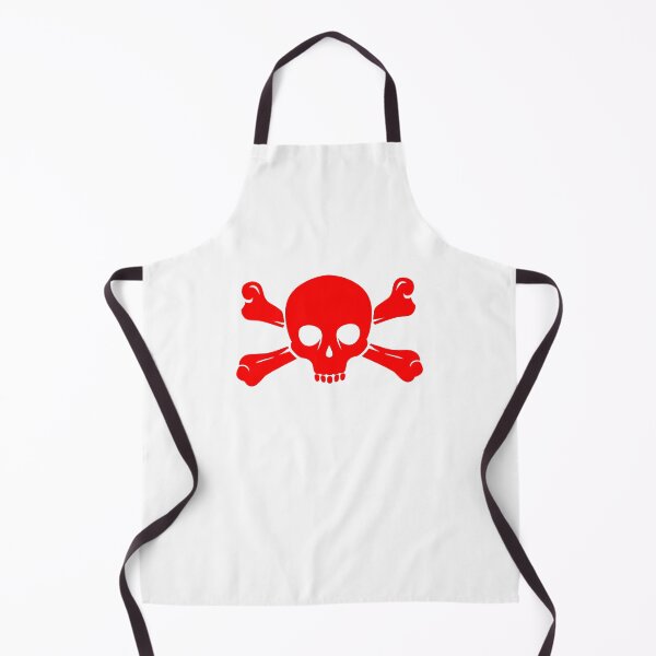 Item preview, Red Halloween Jolly Roger Skull Design designed and sold by pattern-archive.