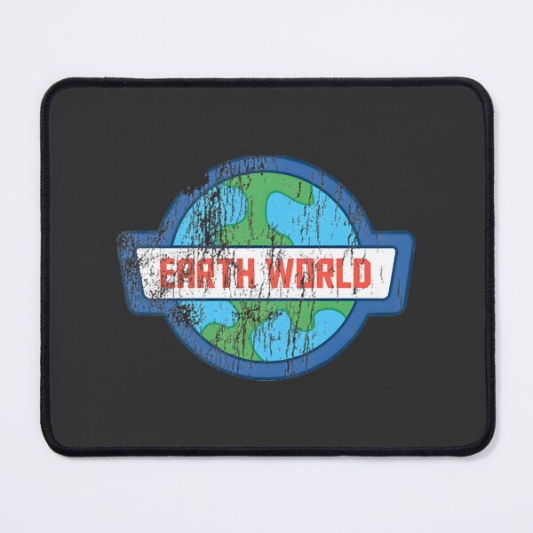 Item preview, Vintage Earth Globe Illustration with Worn Texture Design designed and sold by ColourofAcedia.