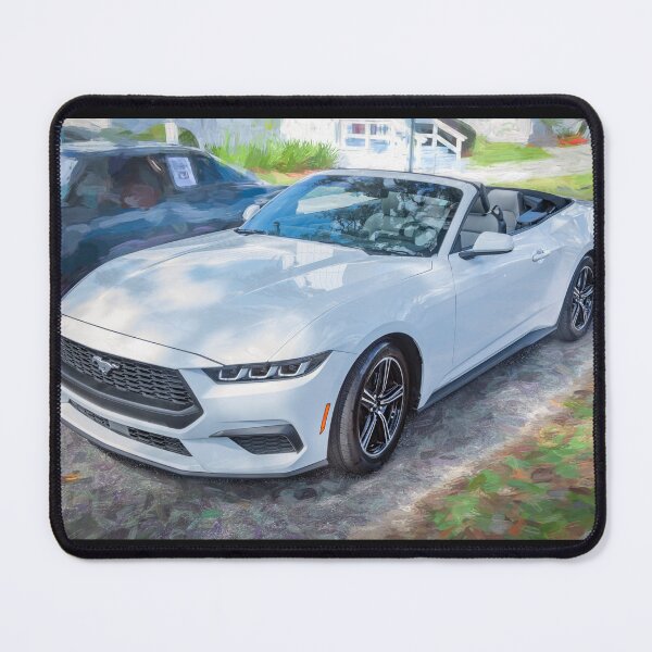 Item preview,  2024  Ford Mustang Convertible Side Profile Automotive Print designed and sold by RichFrancoCars.