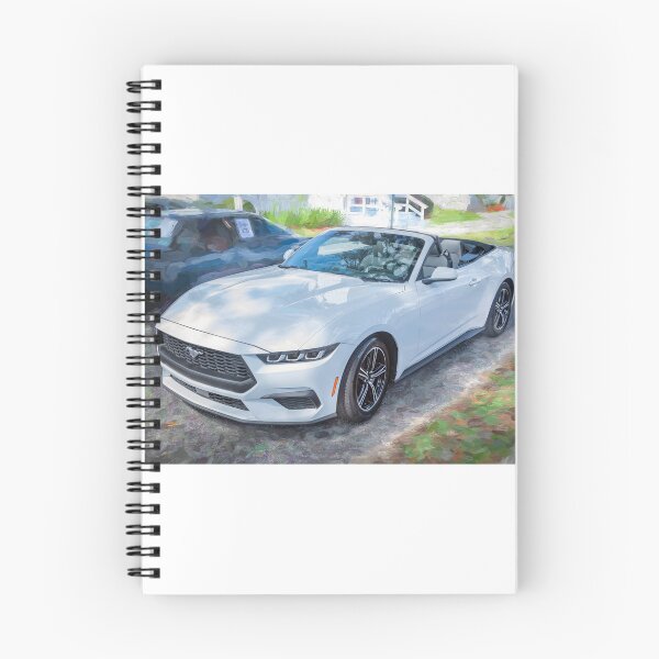 Item preview,  2024  Ford Mustang Convertible Side Profile Automotive Print designed and sold by RichFrancoCars.
