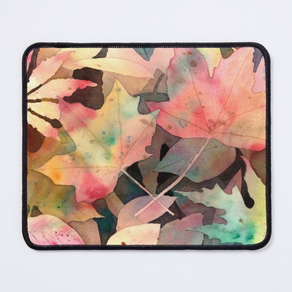 Item preview, Autumn leaves in watercolor designed and sold by Kathryn Green.