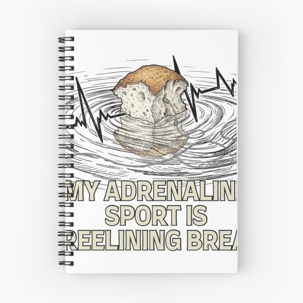 Item preview, “Freelining Bread Is My Adrenaline Sport” Carp Fishing – Surface Angler designed and sold by Always-Angling.