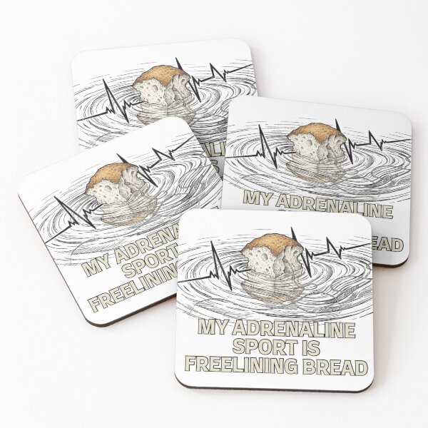 Item preview, “Freelining Bread Is My Adrenaline Sport” Carp Fishing – Surface Angler designed and sold by Always-Angling.