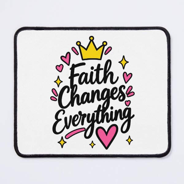 Item preview, faith changes everything  designed and sold by OCD_JESSICA.