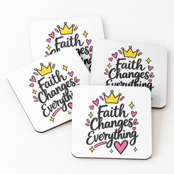 Item preview, faith changes everything  designed and sold by OCD_JESSICA.