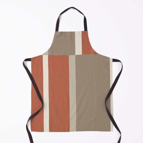 Item preview, Minimal Geometric Rectangles Lines 10 | Mid Century Terracotta Taupe designed and sold by MarleneCanto.