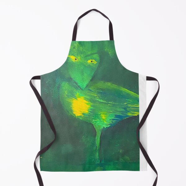 Item preview, Emerald Green Abstract Avian Fluid designed and sold by AlexaFurqan.