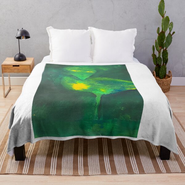 Item preview, Emerald Green Abstract Avian Fluid designed and sold by AlexaFurqan.