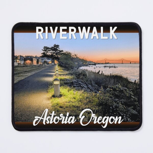 Item preview, Riverwalk Astoria - Megler Bridge between Astoria Oregon and Megler Washington designed and sold by WigOutlet.